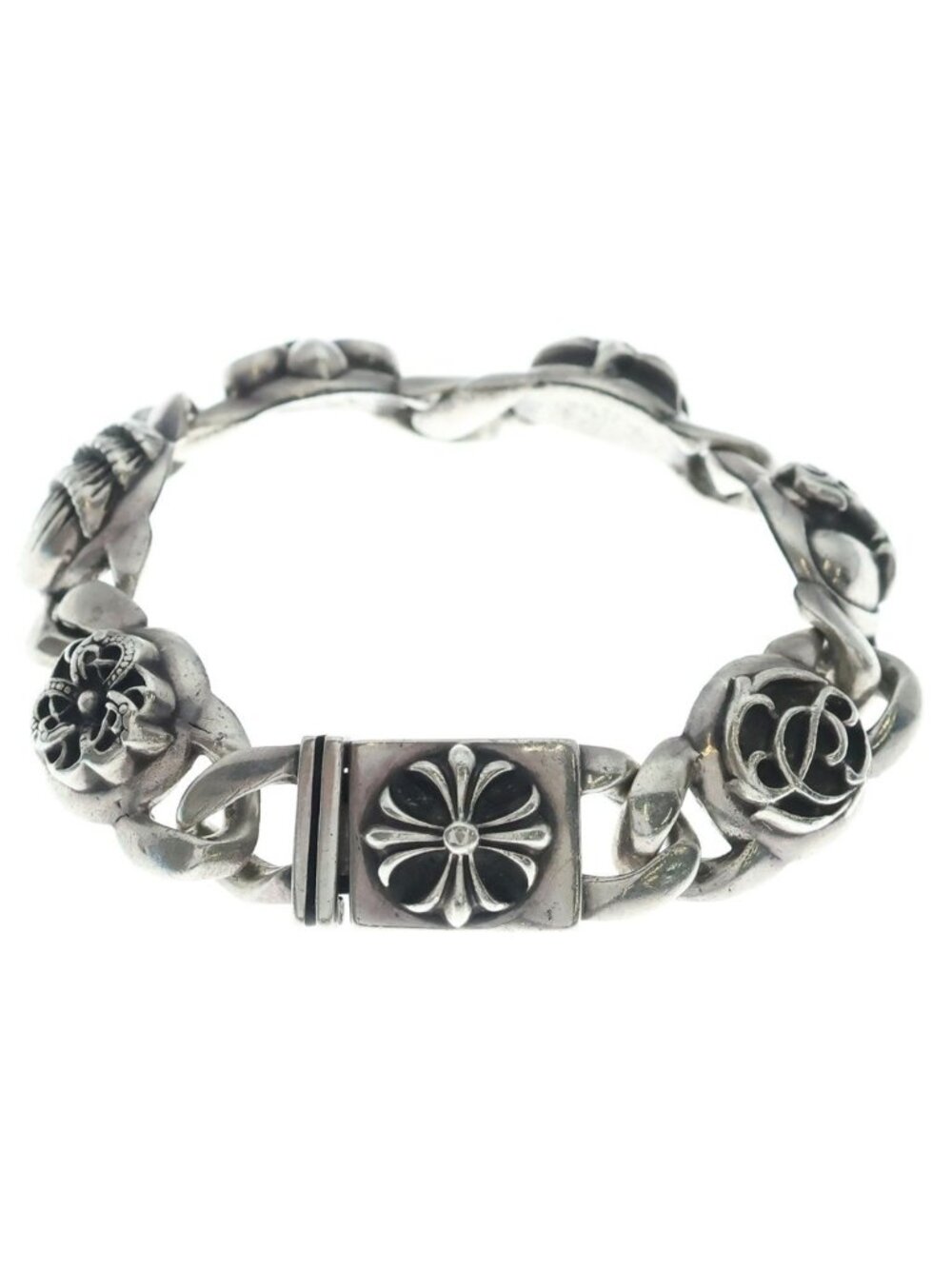 Chrome Hearts Multi Link Bracelet Silver